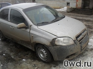 Битый автомобиль Chevrolet Aveo