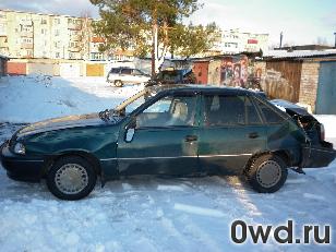 Битый автомобиль Daewoo Nexia